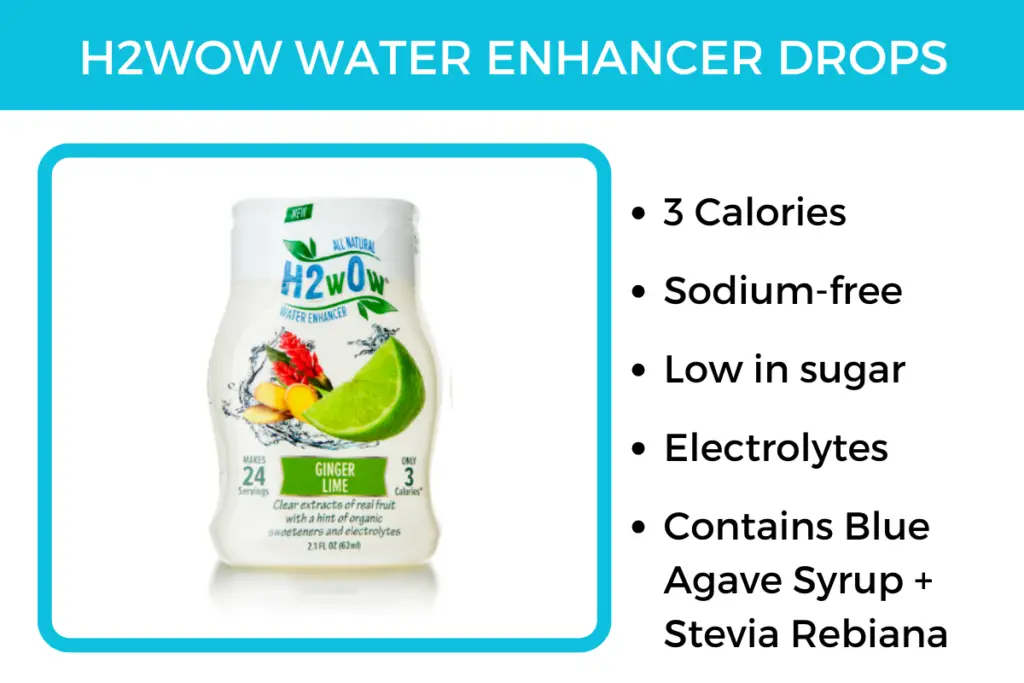 H2wOw water drops don't contain red 40 and are free from artificial colorings.